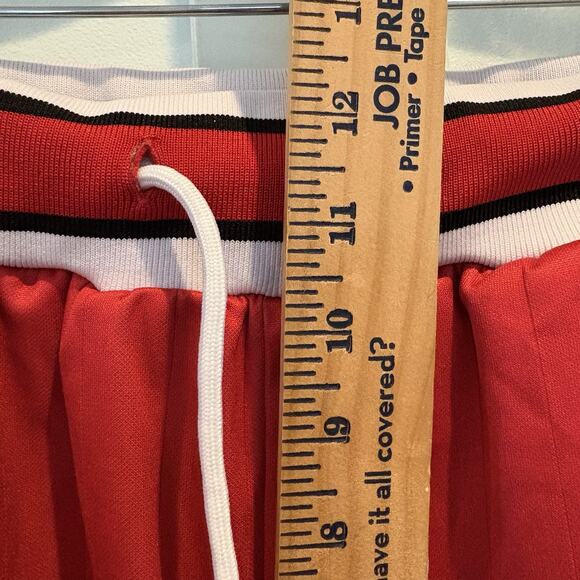 Hoop Culture Basketball Shorts Men Small Red Mesh 7” Inseam - Picture 15 of 16
